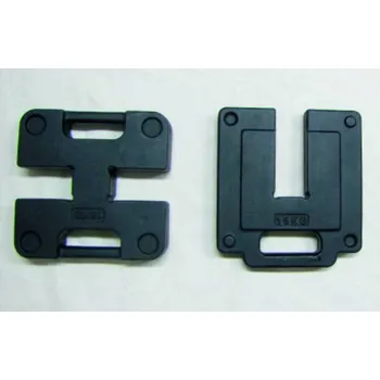 Zahradní stan Závaží na stojny stanu, ocelové závaží 15kg tvar U