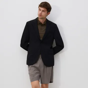 Reserved - Kraťasy chino s&nbsp;nažehlenými puky - kávová - WK492-84X - WK492-84X-S