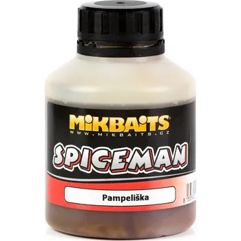 Návnadové aroma MIKBAITS Booster Spiceman Pampeliška 250ml (MIKBAITS Booster Spiceman Pampeliška 250ml)