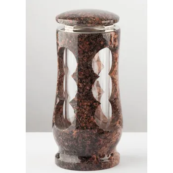 Smuteční dekorace L11-12/25 Žulová hřbitovní lucerna L11