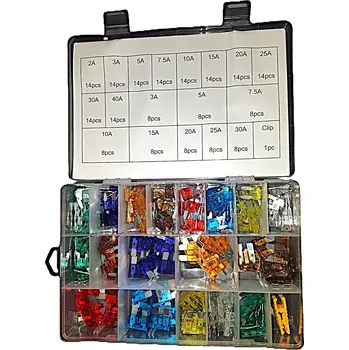 Autopojistky Sada automobilových pojistek 205ks RS9089 BULLTECH