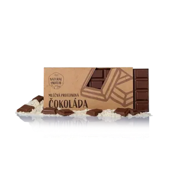 Čokoláda NATURALPROTEIN mléčná proteinová čokoláda