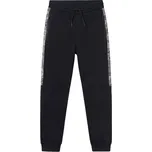 MAYORAL chlapecké tepláky s kontrastním pruhem černá vel. 160 cm