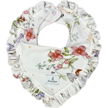 Mimilove Dětský slintáček s volánkem Víly