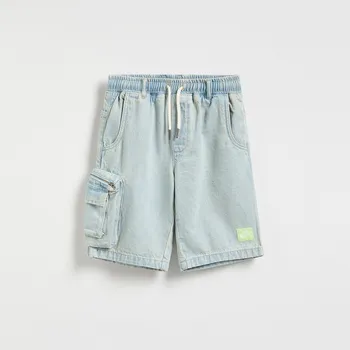 Reserved - Džínové šortky - modrá - 4303G-50J - 4303G-50J-164