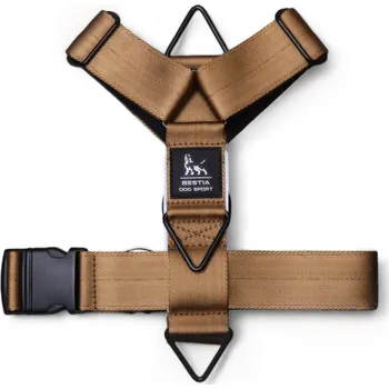 Postroj pro psa Bestia Collars Sportovní postroj pro psy Bestia Collar Grip khaki Velikost: XL