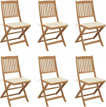 Zahradní židle Greatstore dřevěná béžová