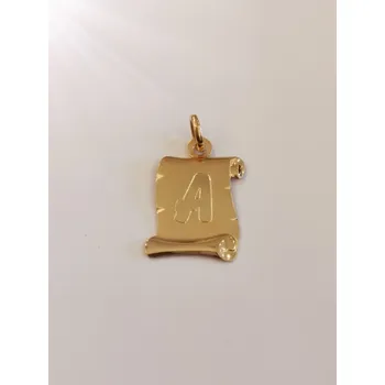 Přívěsek Zlaté písmeno A