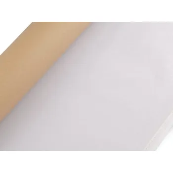 Samolepicí samet METRÁŽ - 1 bílá