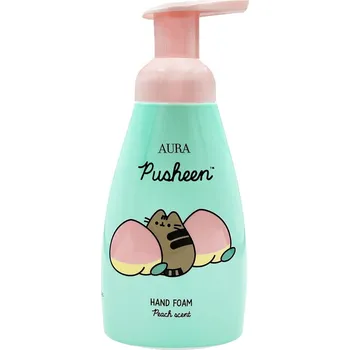 Péče o ruce Pusheen Hand Pěna na mytí rukou Peach 300ml