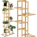 Stojan na květiny HERVEL bambusový