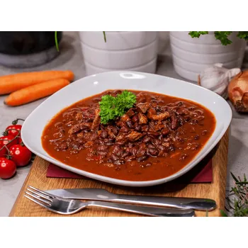 Hotové jídlo DOVAST Červené fazole s vepřovým masem Velikost: Dvouporcové (800g)