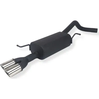 Výfuková trubka ULTER SPORT Sportovní výfuk ŠKODA Fabia II RS 2010-2014, 2x koncovka kulatá 70mm Vyberte motor: 1,4 TSI 132kW HATCHBACK