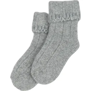 Dětské merino ponožky MP71 Minipop - šedé Light Grey Melange Velikost: 23-26