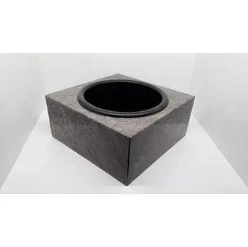 Náhrobní žulová mísa M33-33x33