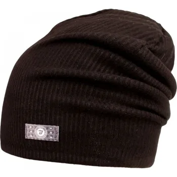 Čepice Spadlá čepice Dráče - Rayon Rib 009, černá Barva: Černá, Velikost: 54-56