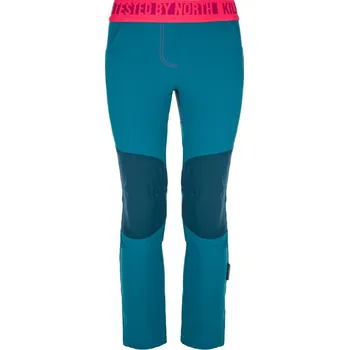 Dívčí outdoorové kalhoty Kilip Karido-JG Tyrkysová 86