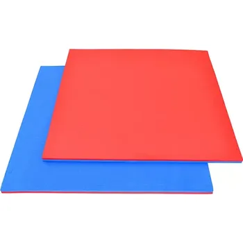 podložka na cvičení TRUESTEEL Tatami Elite puzzle StrongGear - tvrdá 2 cm - červeno/modrá