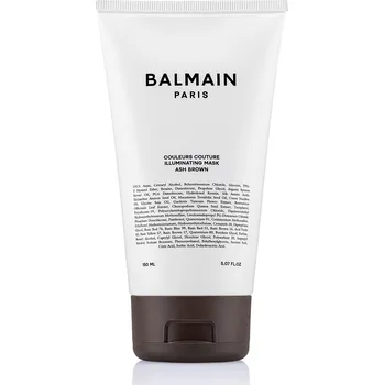 Vlasová regenerace Balmain Hair Couleurs Couture Illuminating Mask, Ash Brown 150 ml