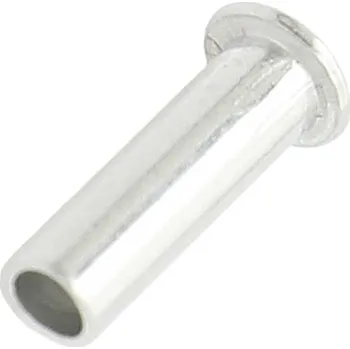 Lanko pro jízdní kolo koncovka lanka ACOR Alu stříbrná balení 500 ks (koncovka lanka do 1,6 mm, Alu stříbrná, baleno v lahvičce po 500 ks)