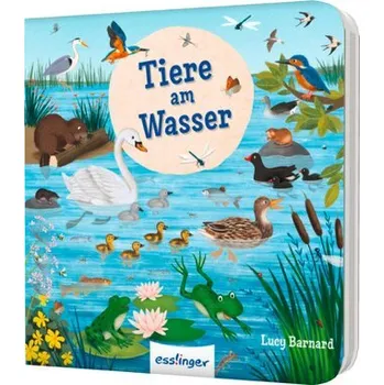 První čtění Mein erstes Natur-Wimmelbuch: Tiere am Wasser - Mini-Ausgabe - Schumann, Sibylle