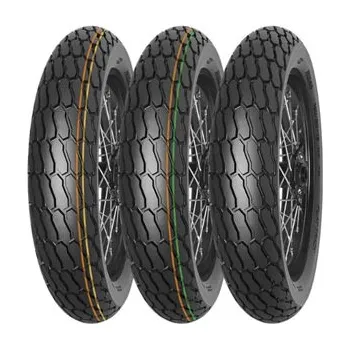 motocyklové (Závodní) Mitas Flat Track 140/80/19 TT,R,soft, oranž.+žlutý pruh NHS