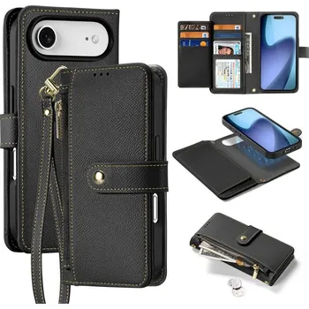 Pouzdro na mobilní telefon DUX 120388 DUX LAWA Ochranný kryt a pouzdro na peněženku 2v1 Apple iPhone Air černý