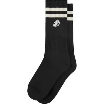 Pánské ponožky Corteiz Patch Socks Black/White Velikost: ONE SIZE