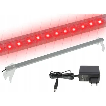 Osvětlení do akvária LED osvětlení do akvária lampa BELKA LED 70cm Červená ULTRA SLIM