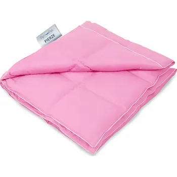 přikrývka Přikrývka 200x220 s peřím 90% Peří Standard, celoroční, 100% Bavlna růžová