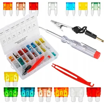 Autopojistky Sada automobilových pojistek 150ks RS9092 BULLTECH