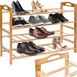 Botník NERIA 4 úrovně, bambusový