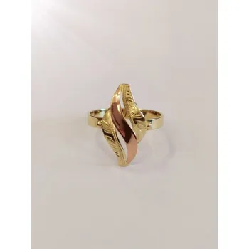 Prsten Zlatý dámský prsten celozlatý