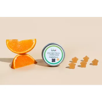 Dárková krabička Plechová cestovní krabička na tobolky Probiotika