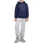 Chlapecké zateplené tepláky 4F JUNIOR-TROUSERS CAS M1510-4FJWMM00TTROM1510-25M-GREY MELANGE Šedá 146