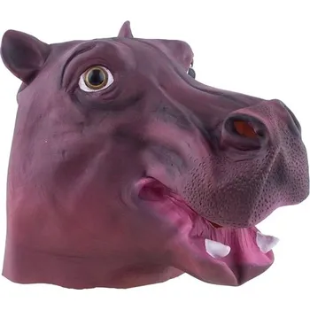 Karnevalová maska Funny Fashion Gumová maska Hroch