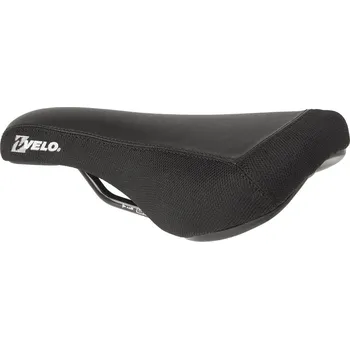 Sedlo na kolo sedlo VELO BMX černé (sedlo pro BMX kola, širší ližiny 8mm)