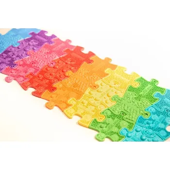 ortopedická podložka MUFFIK Set puzzlíků - Duha NANO