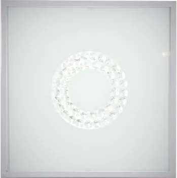 LED stropní svítidlo čtvercové Lux 29x29 skleněné saténové do obýváku a kuchyně moderní 4000K