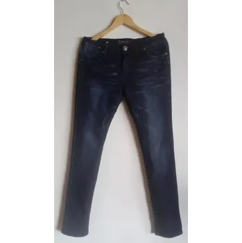 Dámské kalhoty Dámské modré džíny YOUR MIND