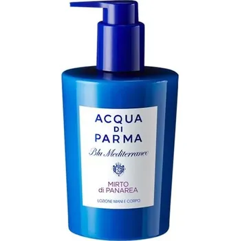 Unisex parfém Acqua-di-Parma Unisex-vune Blu-MediterraneoMirto di PanareaMléko na ruce a tělo 300 ml (3 327,00 Kč / 1 l)