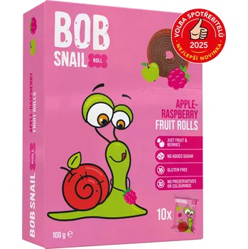 Bob Snail Šnek Bob jablečno-malinové rolky 100 g