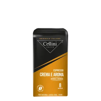 Káva Cellini Espresso Crema e Aroma 80% Arabica mletá káva 250 g