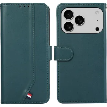 Pouzdro na mobilní telefon ABEEL 120284 ABEEL DELICATE Peněženkový obal Apple iPhone 17 Pro Max zelený