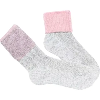 Dámské ponožky Ponožky s ovčí vlnou Matex 838 Helena Merino sv.růžové velikost 25-26