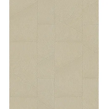 Tapeta Vliesová tapeta na zeď, hnědo-béžová, grafický 3D vzor, 34643, Terra, Marburg