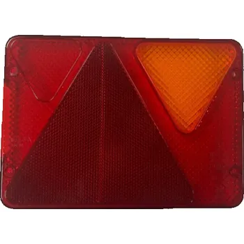 Zadní světlomet AJBA Kryt svítilny 185x130mm pravá