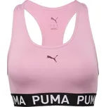 Dámská sportovní podprsenka Puma 4KEEPS ELASTIC BRA M Růžová, Černá, Bílá