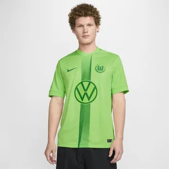 Nike Wolfsburg Home Shirt 2024 2025 Adults Green S