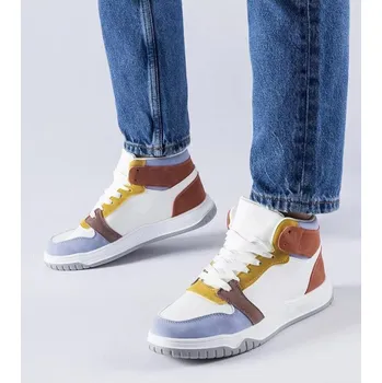 Dámská obuv Fialové tenisky Solea nad kotník, 40 i240_207564_2:40